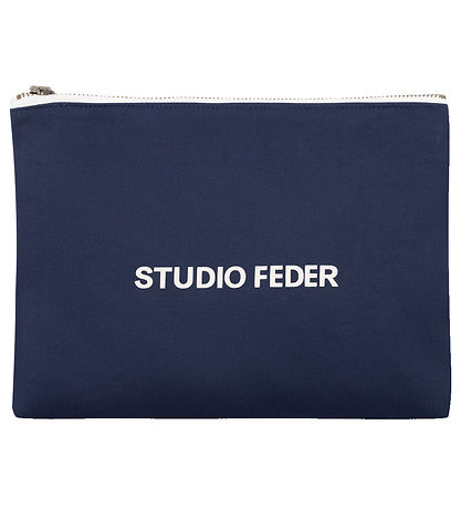 Studio Feder Geldbeutel - Melia - Leinwand - Navy