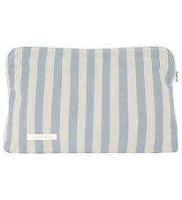 Studio Feder Toiletry Bag - Celia - Cotton - Pale Blue Stripe Studio Feder Toiletry Bag - Celia - Cotton - Pale Blue Stripe