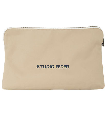 Studio Feder Toalettveske - Celia - Lerret - Sand Beige Studio Feder Toalettveske - Celia - Lerret - Sand Beige