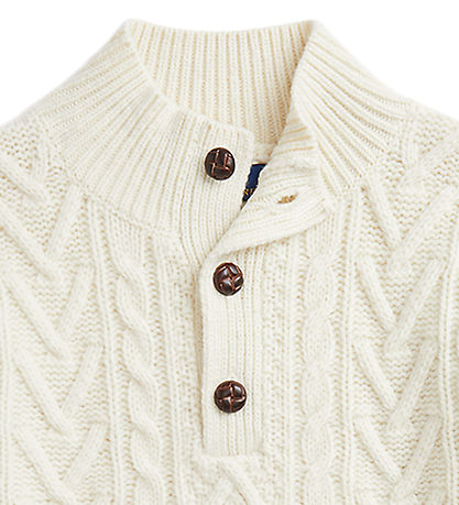 Polo Ralph Lauren Blouse - Wool - Cream
