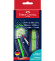 Faber-Castell Glitter Knollen - 2 st. - Glow In The Dark Faber-Castell Glitter Knollen - 2 st. - Glow In The Dark