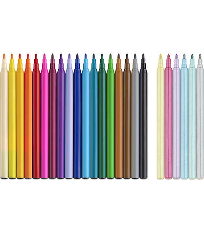 Faber-Castell Markers - 24 pcs - Unicorn Pastel