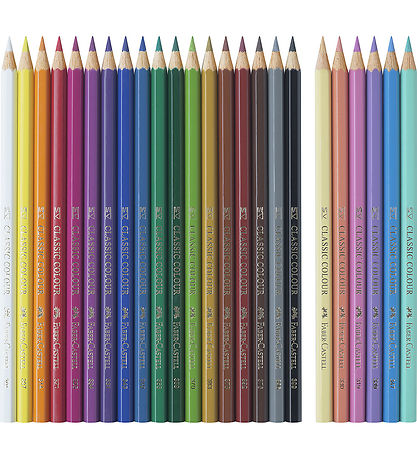 Faber-Castell Colouring Pencils - 24 pcs Unicorn Pastel