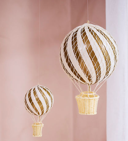 Filibabba Hot air balloon - 10 cm - Golden