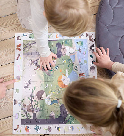 Filibabba Observation Puzzle - 30 Bricks - On Fairy Tale I Fores Filibabba Observation Puzzle - 30 Bricks - On Fairy Tale I Fores