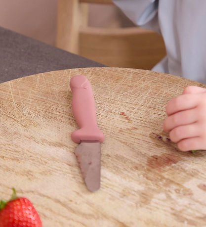 Filibabba Knife set for kids - 2-Pack - Warm Grey/Rose
