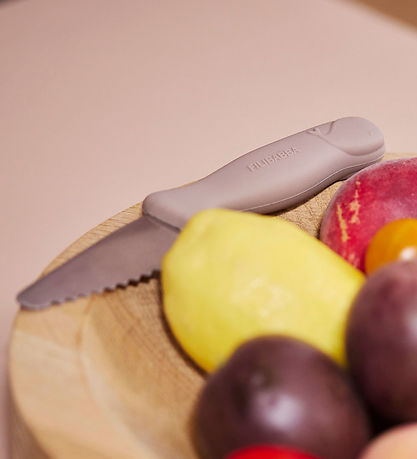 Filibabba Knife set for kids - 2-Pack - Warm Grey/Rose