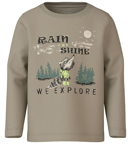 Name It Blouse - NmmVux - Weathered Teak/We Explore Name It Blouse - NmmVux - Weathered Teak/We Explore