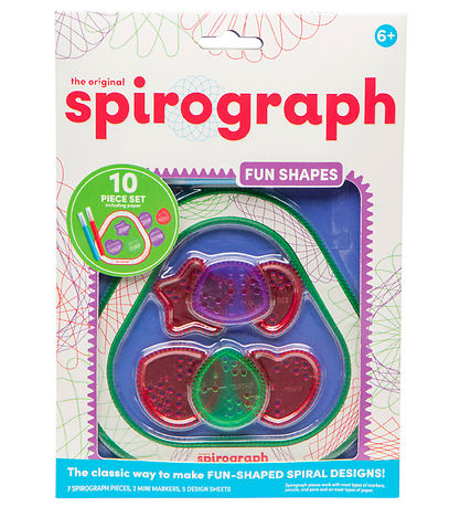 Spirograph 그림 세트 - 10개 - 가치 - 재미있는 모양