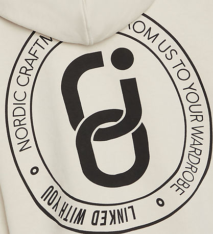 Grunt Hoodie - GrLoish - Chalk