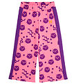 Mini Rodini Sweatpants - Squiggly Cats - Pink Mini Rodini Sweatpants - Squiggly Cats - Pink