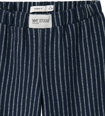 Name It Trousers - NknStrane - Navy Blazer Stripes