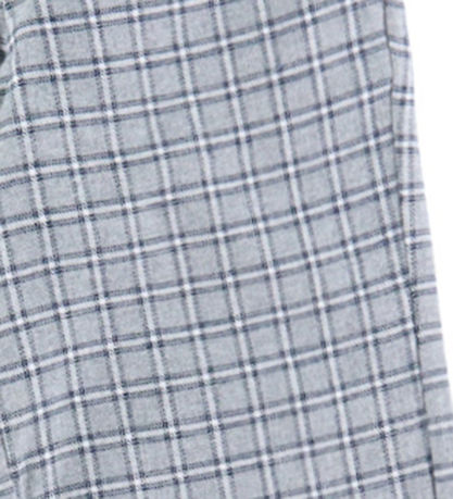 Name It Trousers - NknStrane - Grey Melange Checks