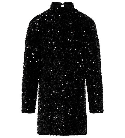 Kids Only Dress - KogConfidencels Sequins - Black