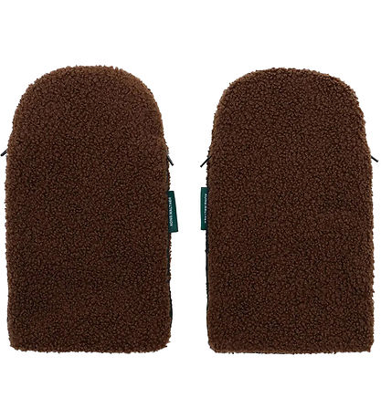 KongWalther Pram Gloves - Østerbro - Chocolate Brown tedd