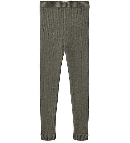 Fliink Leggings - Knitted - Benna Rib - Beetle Fliink Leggings - Knitted - Benna Rib - Beetle