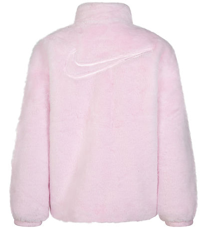 Nike Jacket - Soft & Cozy - Faux Fur - Pink Foam