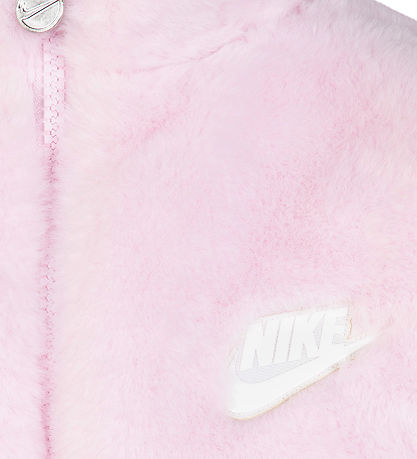 Nike Jacket - Soft & Cozy - Faux Fur - Pink Foam