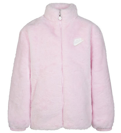 Nike Jacket - Soft & Cozy - Faux Fur - Pink Foam