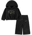 Nike Set - Hoodie/Trousers - Black/Gold