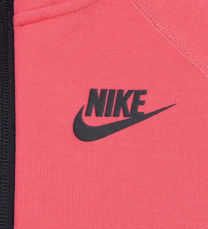 Nike Sweat Set - Tech - Cardigan/Sweatpants - Aster Pink