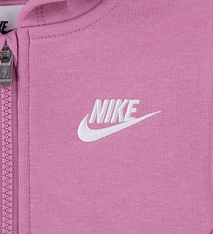 Nike Sweat Set - Cardigan/Sweatpants - Magic Flamingo