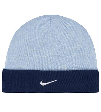Nike Gift Box - Bodysuit k/æ/Booties/Beanie/Teething Bib - Blue