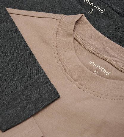 Minymo Blouses - 2-Pack - Fossil