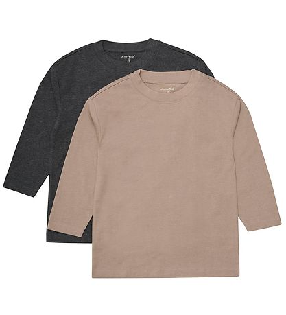 Minymo Blouses - 2-Pack - Fossil