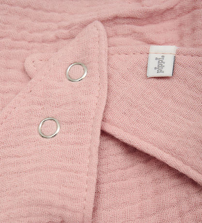 Pippi Drool bib - 2-Pack - Rose Tan