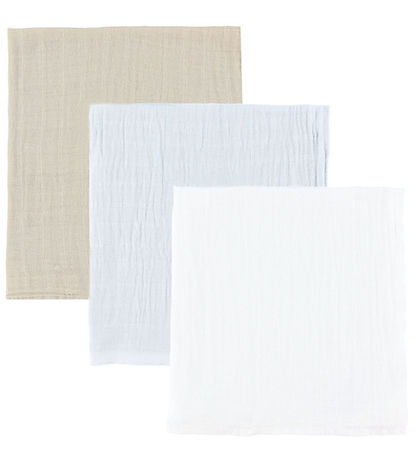 Pippe Muslin Cloths - 3-Pack - 65x65 cm - Metal Mint