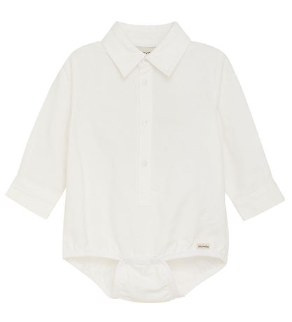 Minymo Hemdromper L/æ - Wit Minymo Hemdromper L/æ - Wit