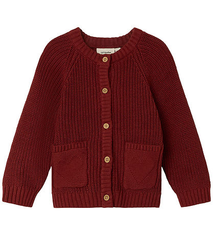 Lil' Atelier Cardigan - Knitted - NmfEmlen - Spiced Apple