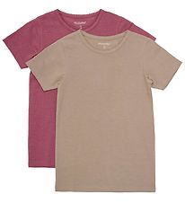 T-shirts Minymo - 2 Pack - Apple Beurre T-shirts Minymo - 2 Pack - Apple Beurre