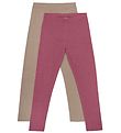 Minymo Leggings - 2-Pack - Apple Butter
