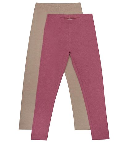 Minymo Leggings - 2-Pack - Apple Butter