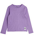Mini Rodini Bluse - Rib - Lila Mini Rodini Bluse - Rib - Lila