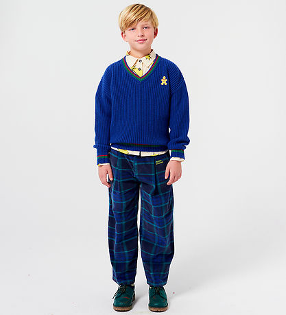 Bobo Choses Blússa - Prjónað - Piparkökur - Blue