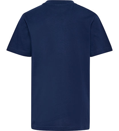 Hummel T-Shirt - hmlJr-basis - Dress Blue
