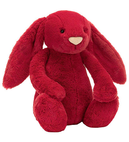 Jellycat Soft Toy - 51 cm - Bashful Luxe Bunny Scarlett Jellycat Soft Toy - 51 cm - Bashful Luxe Bunny Scarlett