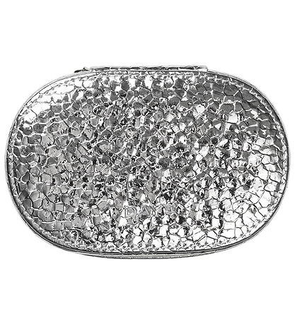 DAY ET Trinket Box - Disco Jewelry Zip Oval - Silver