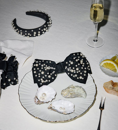 DAY ET Hairband - Pearl Bead Hari Band - Black
