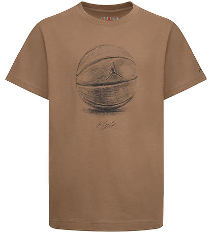 Jordan T-shirt - Archaeo Brown w. Print Jordan T-shirt - Archaeo Brown w. Print