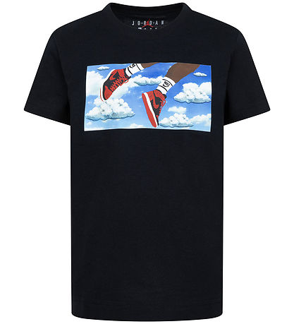 T-Shirt Jordan - Noir av. Imprimé T-Shirt Jordan - Noir av. Imprimé