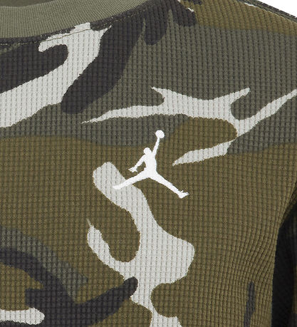 Jordan Blouse - Piqué - Medium+ Olive/Camo