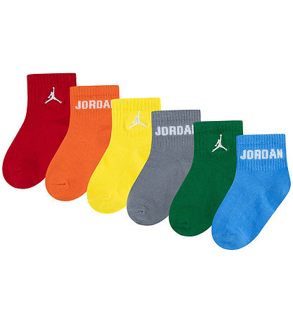 Jordan Ankle Socks - 6-Pack - Multi Jordan Ankle Socks - 6-Pack - Multi