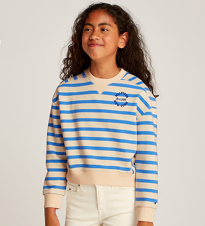 Tommy Hilfiger Blouse - New York - Calico Base Blue Spell Stripe