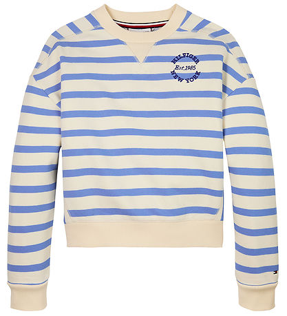 Tommy Hilfiger Pusero - New York - Calico Perus Blue Loitsu Stri Tommy Hilfiger Pusero - New York - Calico Perus Blue Loitsu Stri