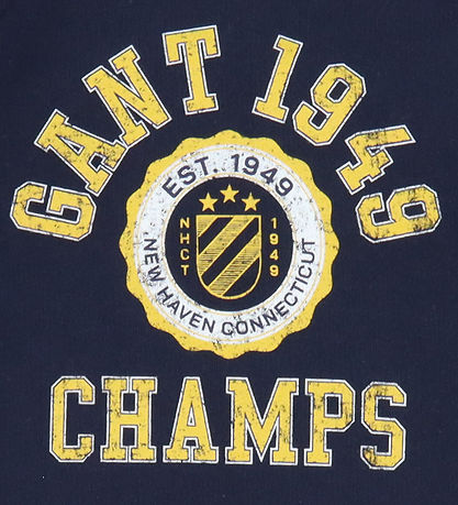 Sweat-shirt GANT - 1949 Raglan - Evening Blue