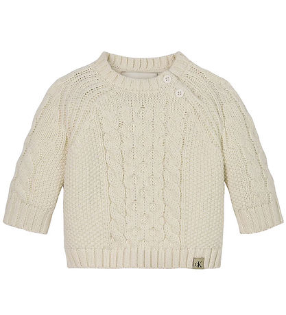 Calvin Klein Blouse - Knitted - Cable - Turtledove